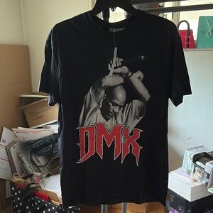 Urban Outfitters DMX Black Tee with Red Graphic Sz Medium NWT